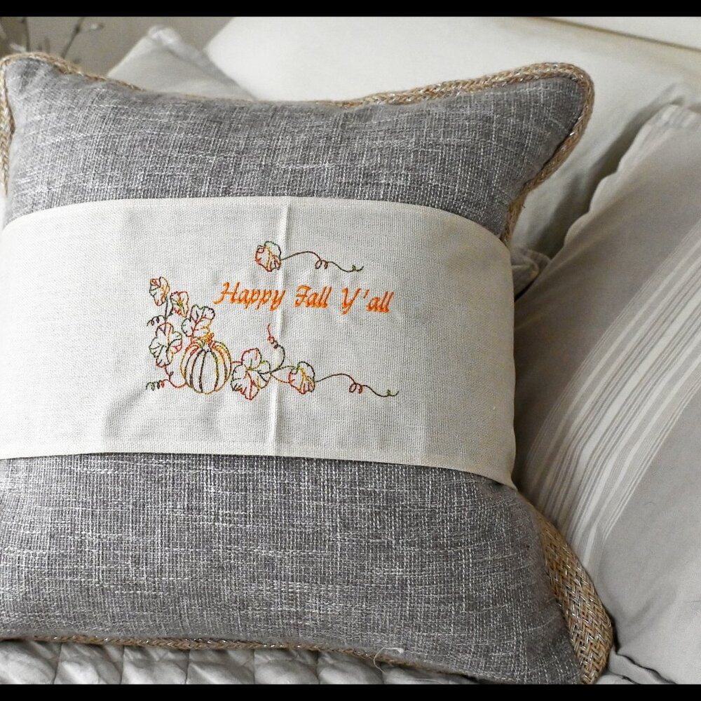 Fall Themed Pillow Wraps